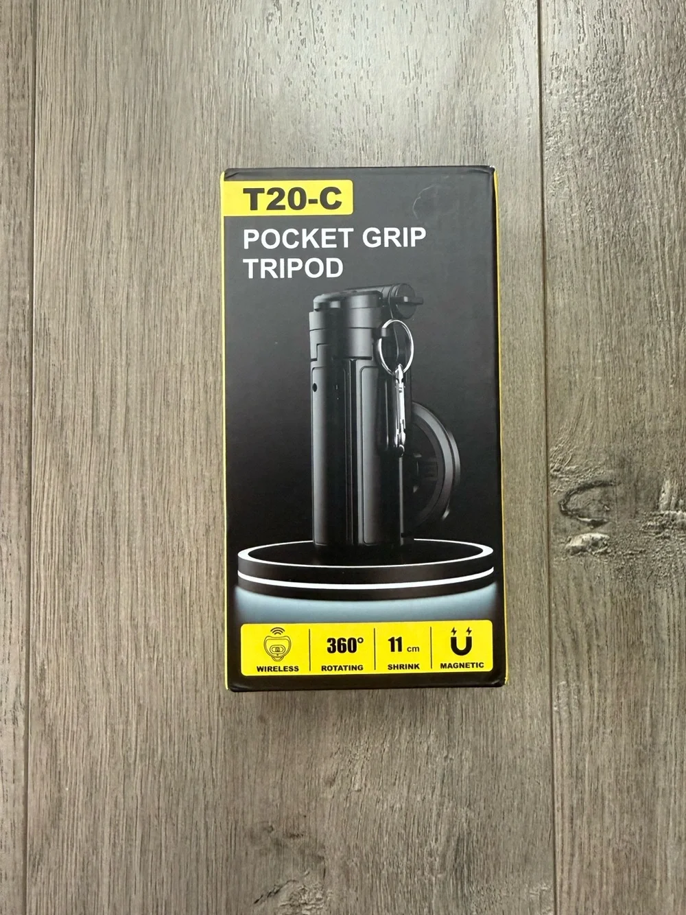 T20-C Pocket Grip Tripod - Black NIB